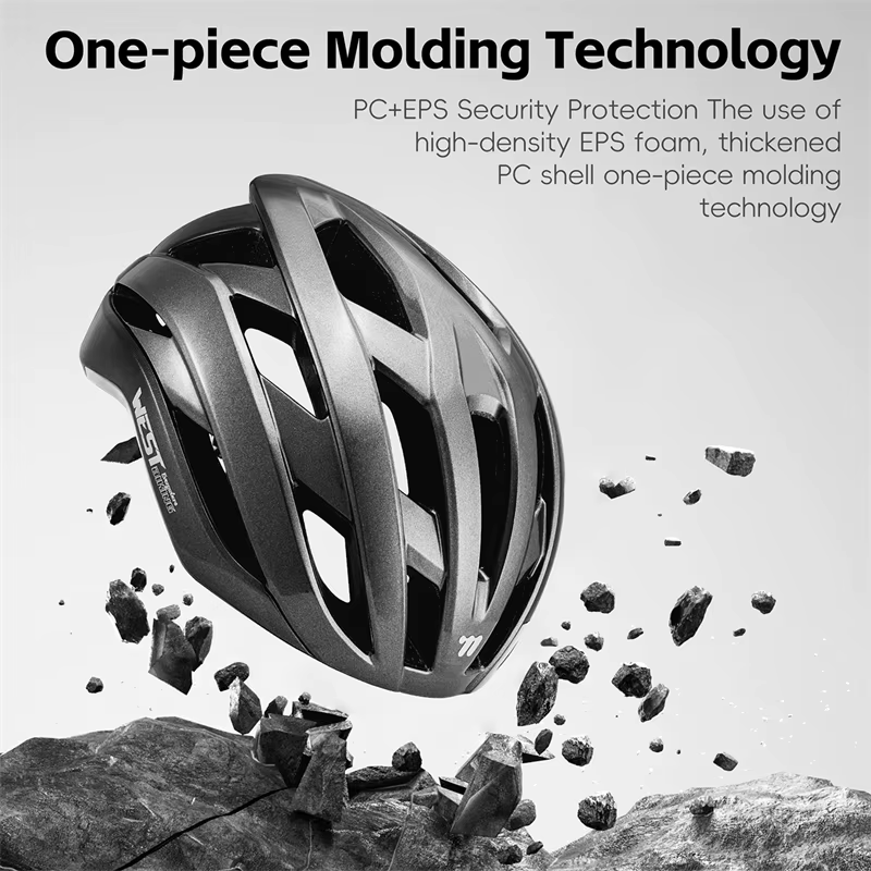 WEST BIKING – casque de cyclisme intégralement moulé