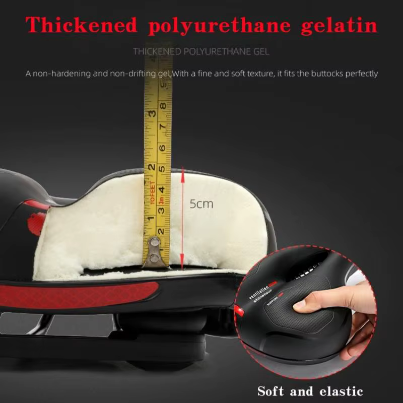 Hollow Breathable Bike Seat Shock Absorbing Comfort Big Butt Bicycle For Men Women Road Cycling Safety Accessory