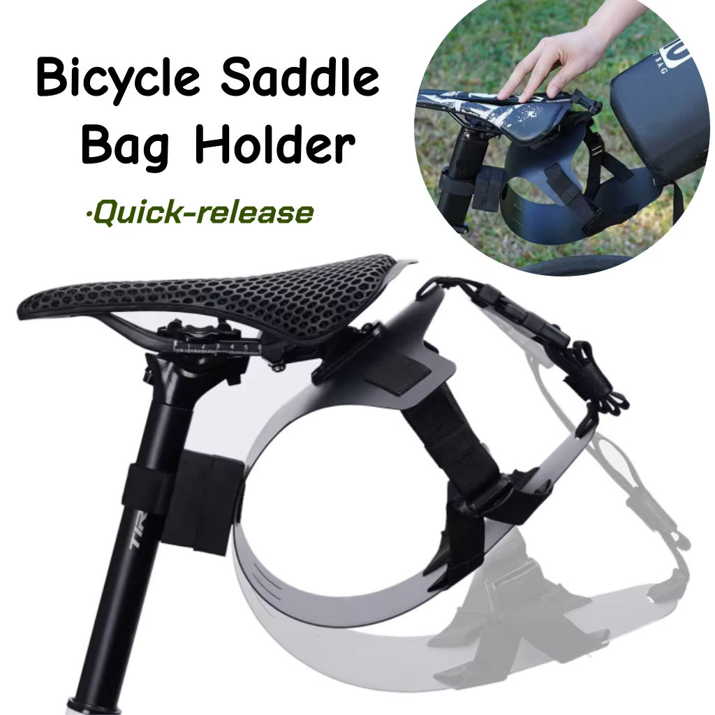 Support de sac de selle de vélo