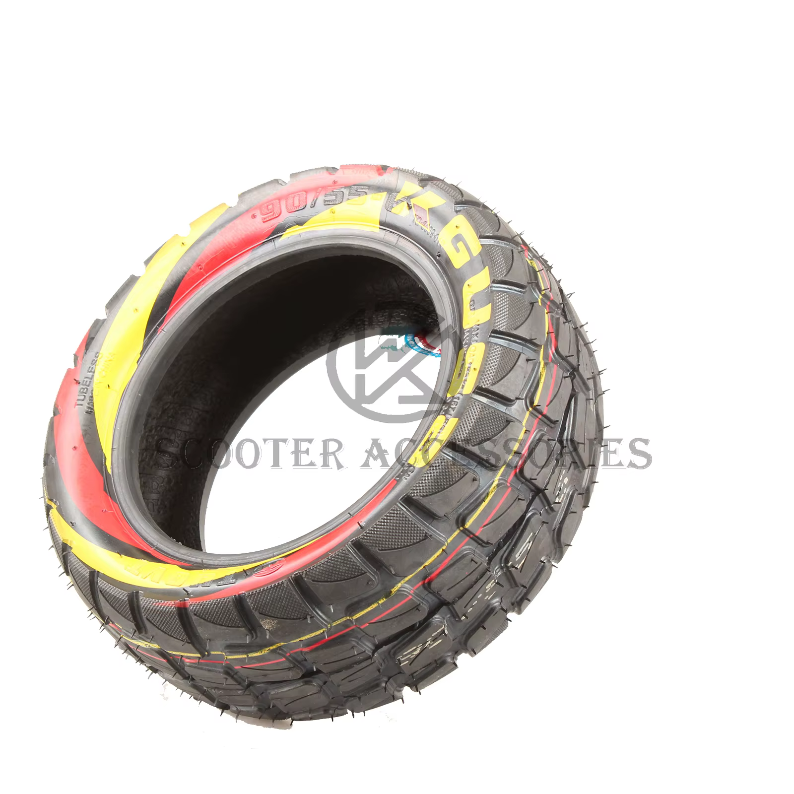 Pneu coloré 90/55-6 pour trottinette électrique Dualtron Thunder ZERO 11X Kaabo Wolf Warrior 11 pouces