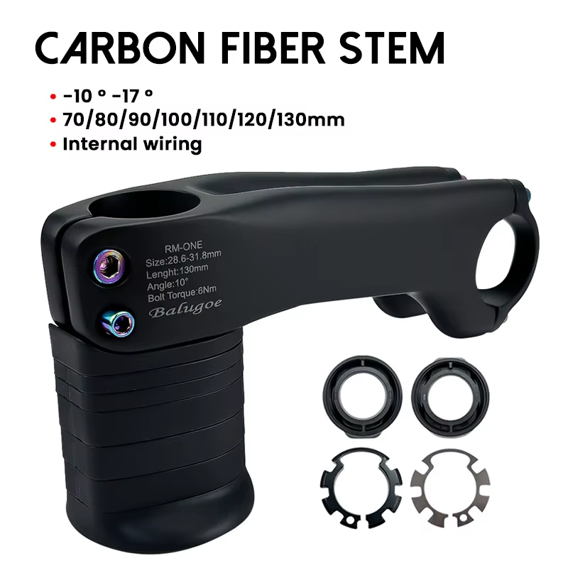 Tige de vélo BALUGOE en fibre de carbone