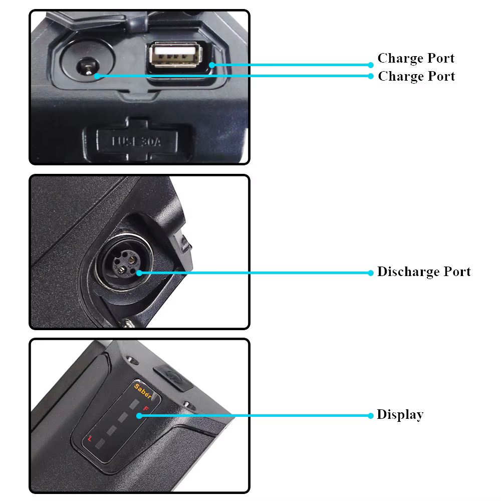 Batterie de vélo électrique lithium-ion 36V 10.4Ah 14Ah pour Nakamura E-Summit 750 E-fit 150 E-City 100 E-Cliff JC-JYS