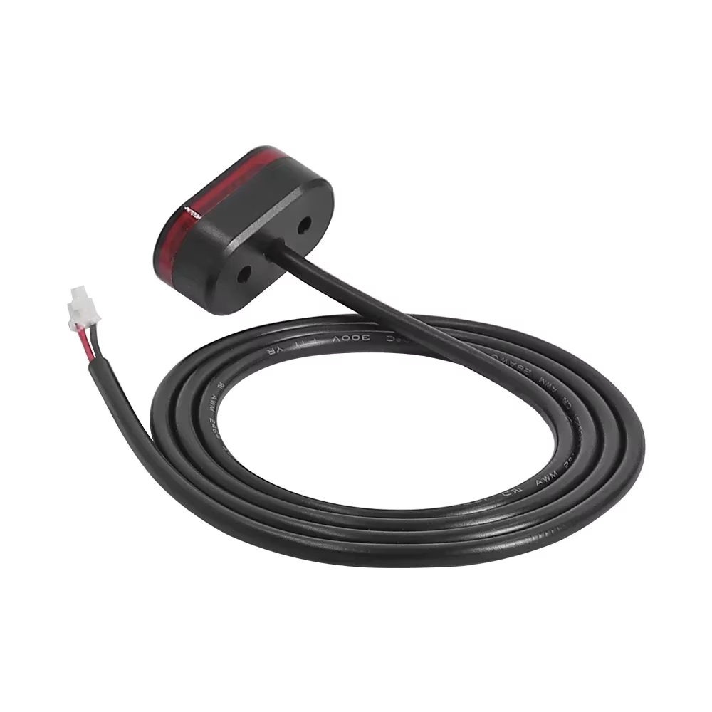 Enquêter arrière de garde-boue arrière pour scooter électrique, feu de freinage de signal étanche, accessoires de lampe de garde-boue arrière, iode de sécurité