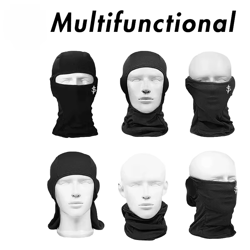 Balaclava intégrale classique respirante avec protection UV pour le cyclisme en extérieur