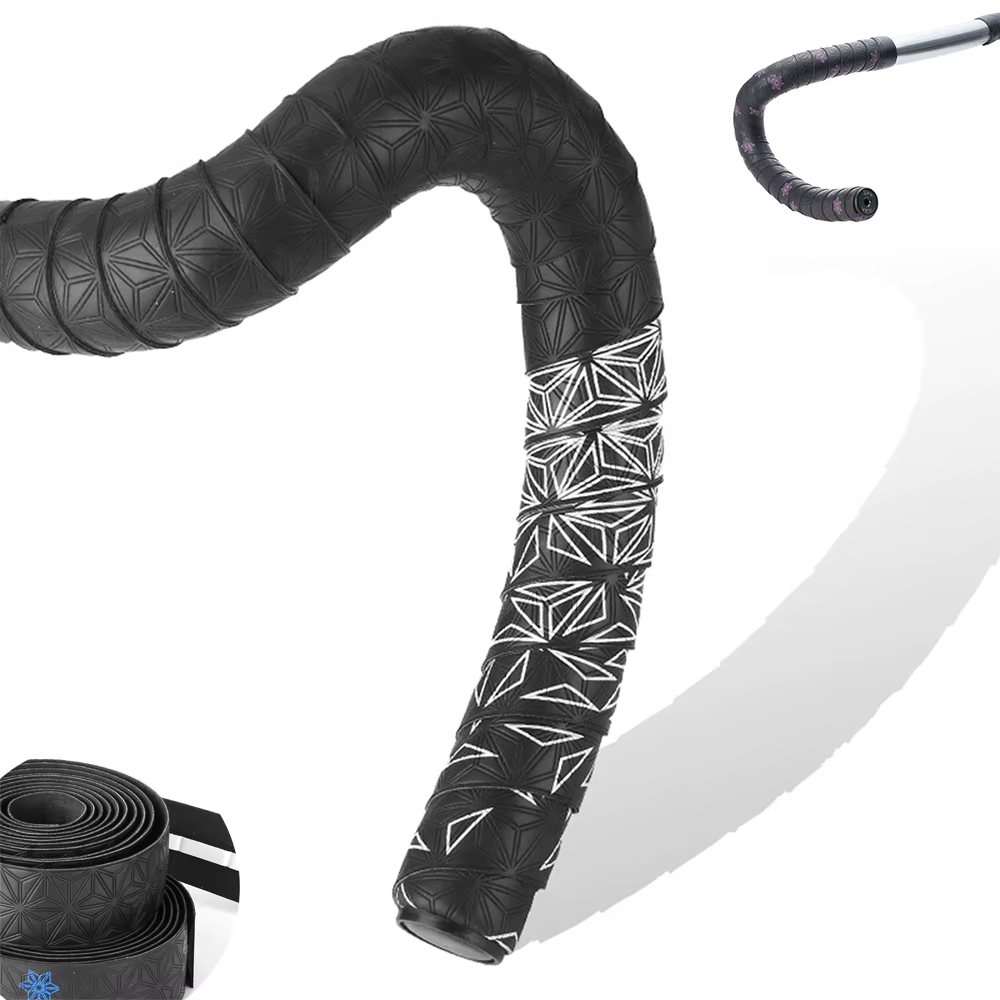 1 paire de ruban de guidon de vélo de route antidérapant