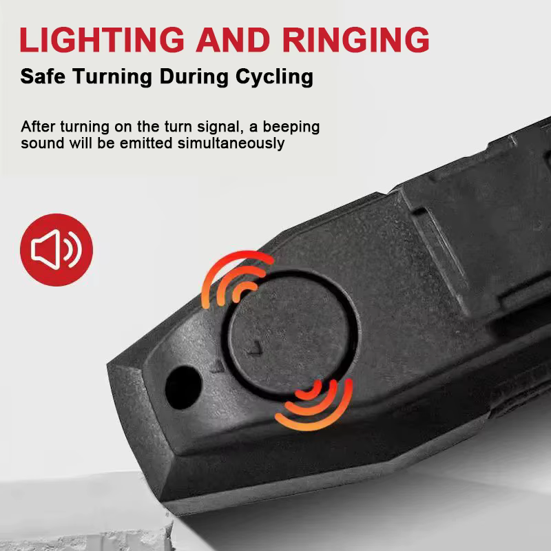 Clignotants feux arrière de vélo télécommande sans fil feu