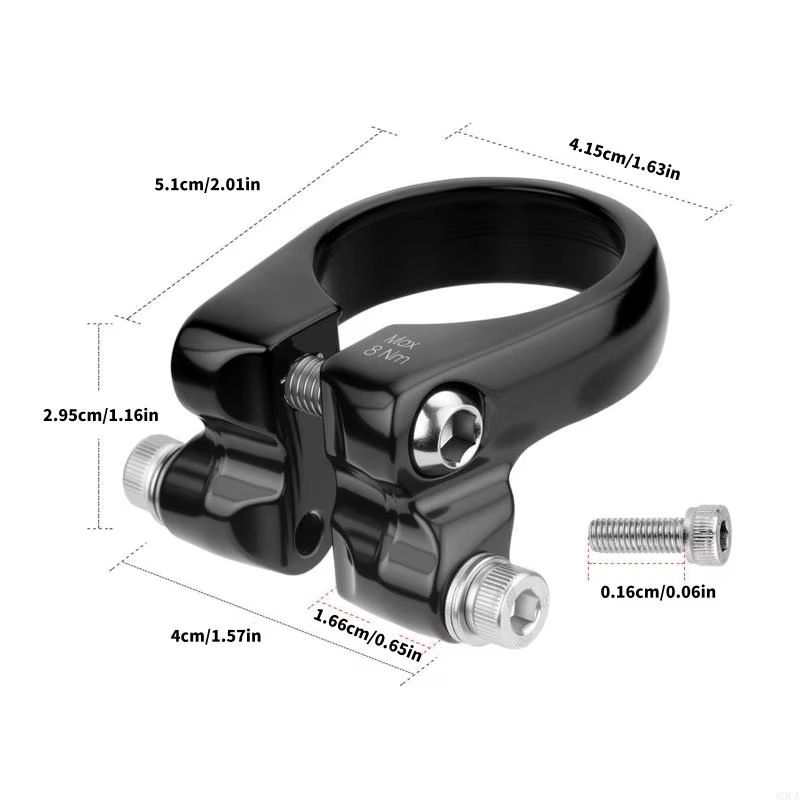 Adaptateur universel support tige selle vélo