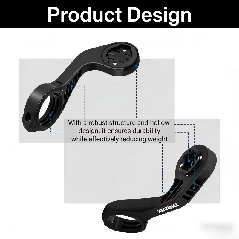 Support d'ordinateur de vélo Thinvik pour Garmin Edge 1040 1030 840 830 540 530 130