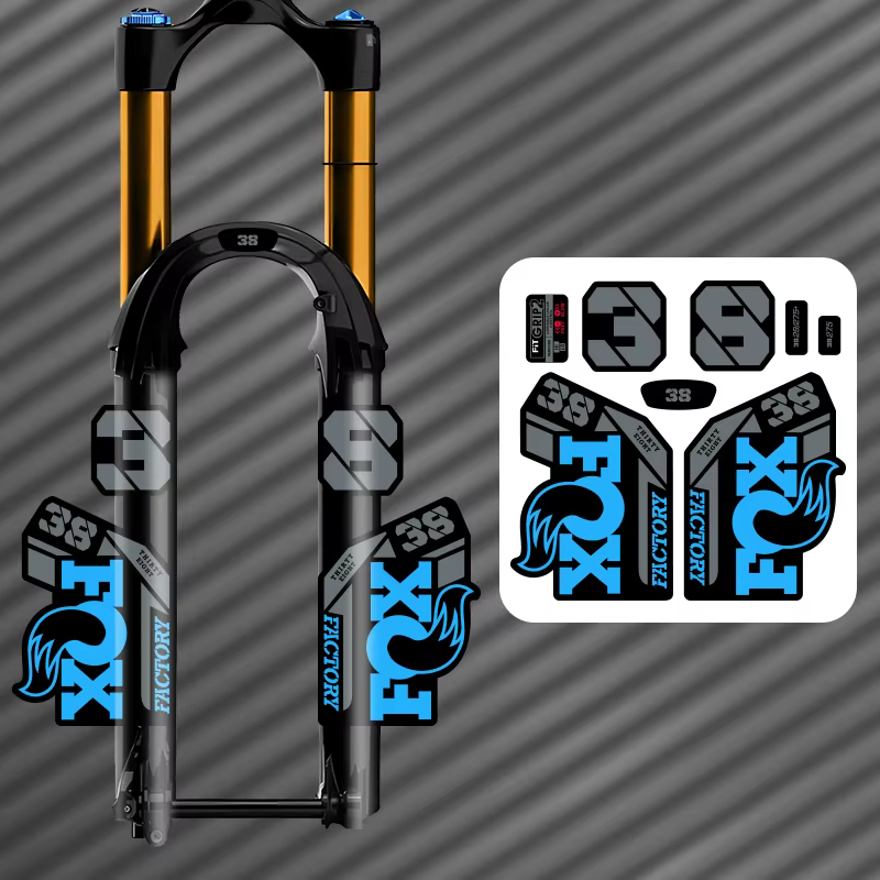 ENDURO autocollants de fourche avant pour vtt vélo qualité