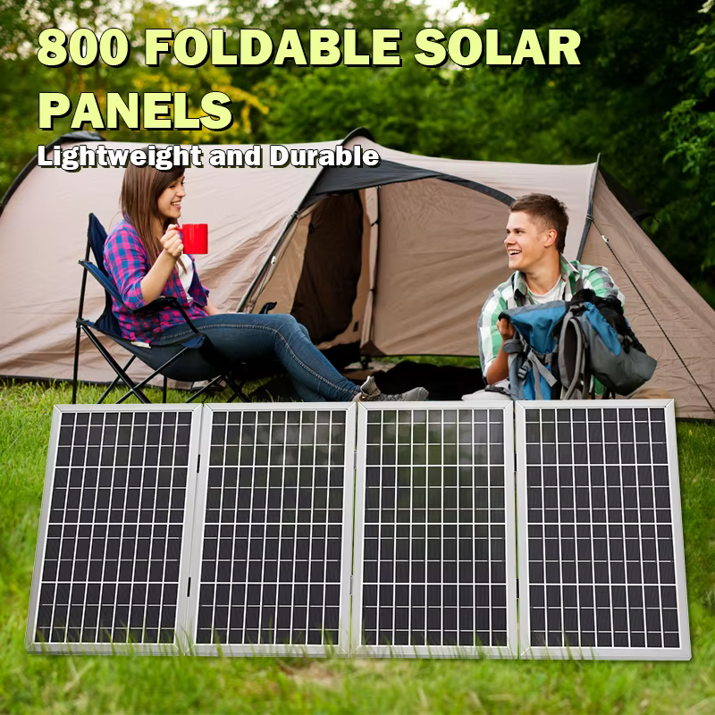 Panneau solaire pliable 800W
