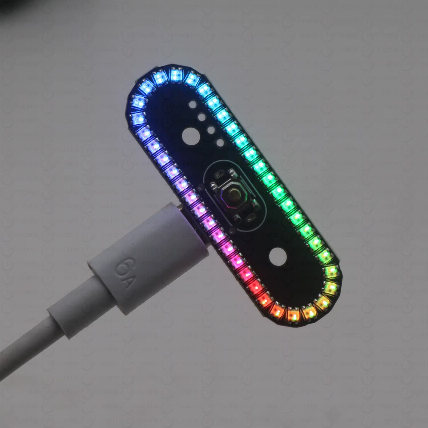Feux arrière multicolores à effet dynamique, LED sans fil, clignotants, dégradés, respirants et rotatifs pour véhicules RC, avions et drones