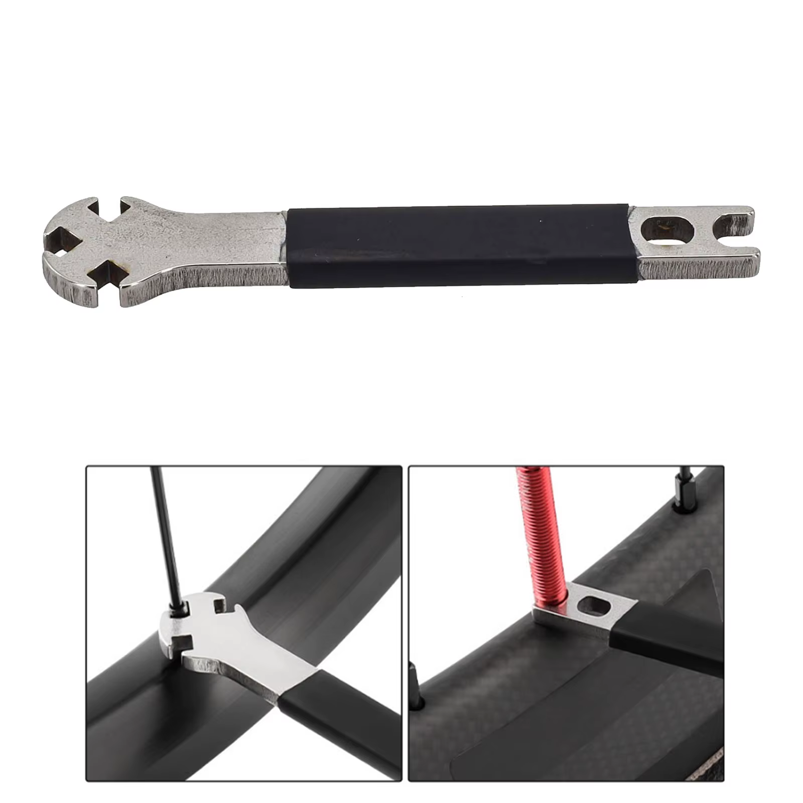 Clé à rayons de vélo (1 pièce) pour embouts de rayons de 3