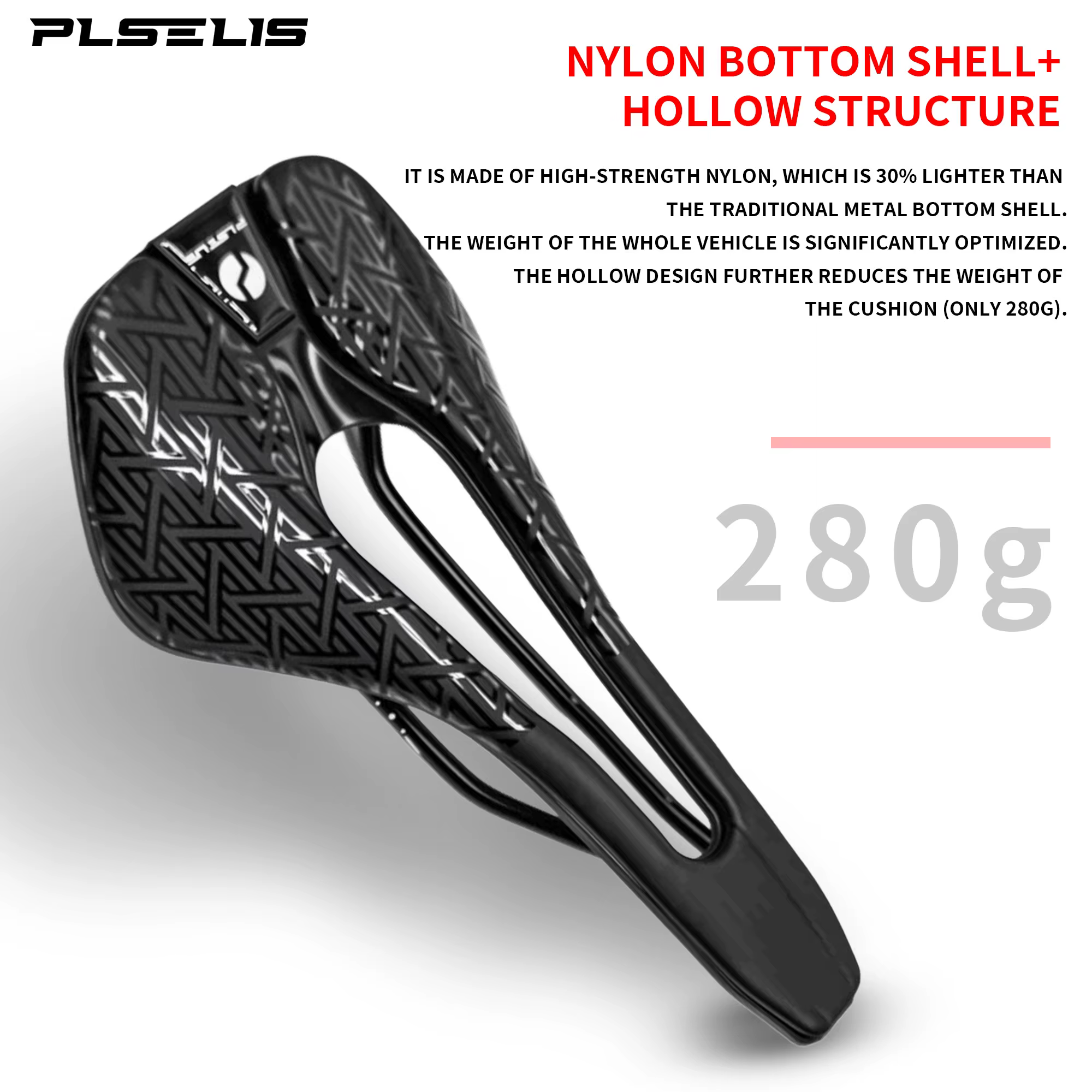 PLSELIS Selle de vélo de route et VTT