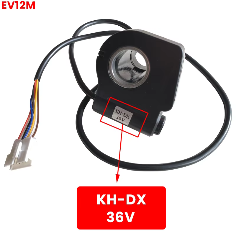 Accélérateur torsadé d'origine pour moto électrique pour enfant, clocorsynchronisation EV12M, accélérateur 36V