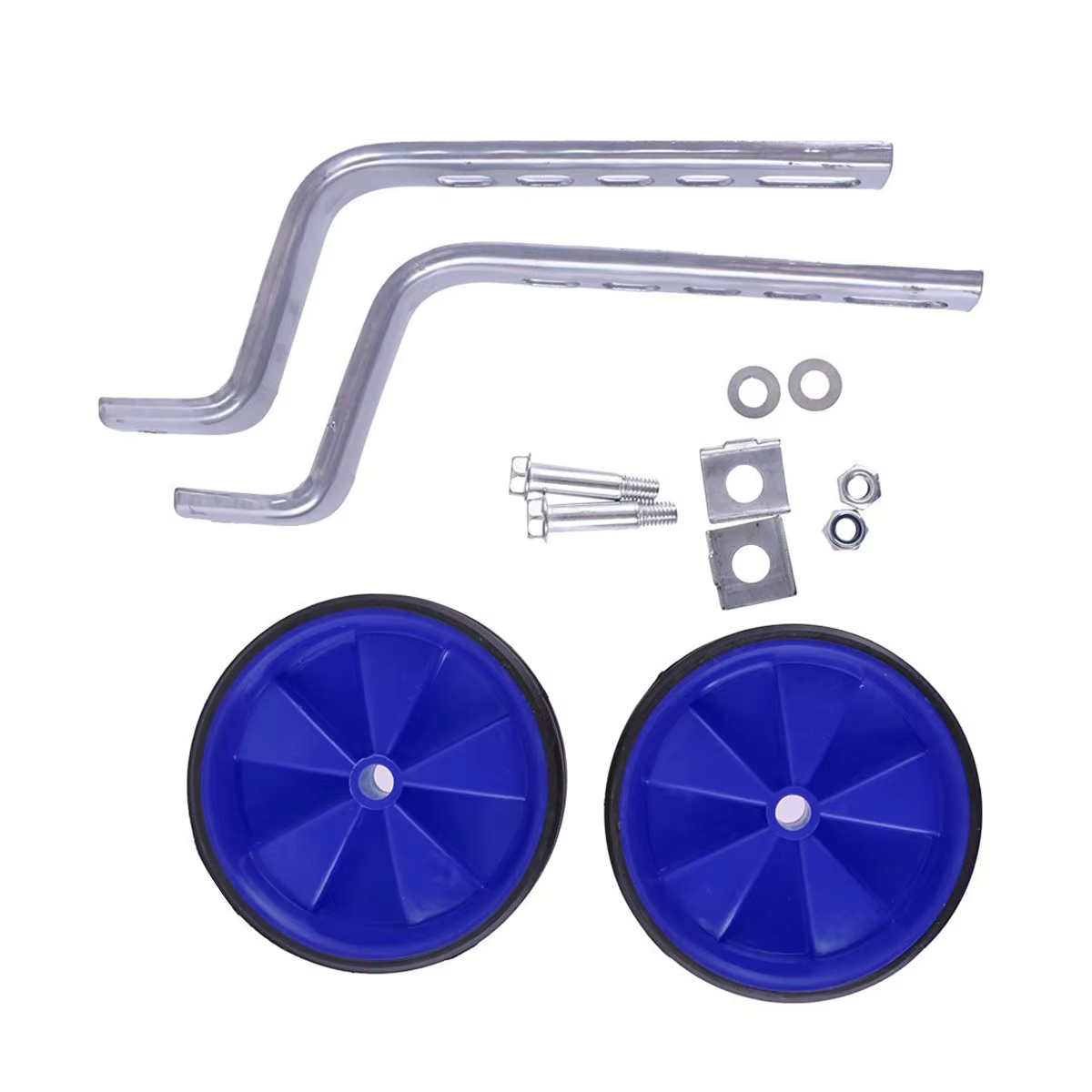 Kit de roues d'apprentissage robustes en acier pour vélos de 12