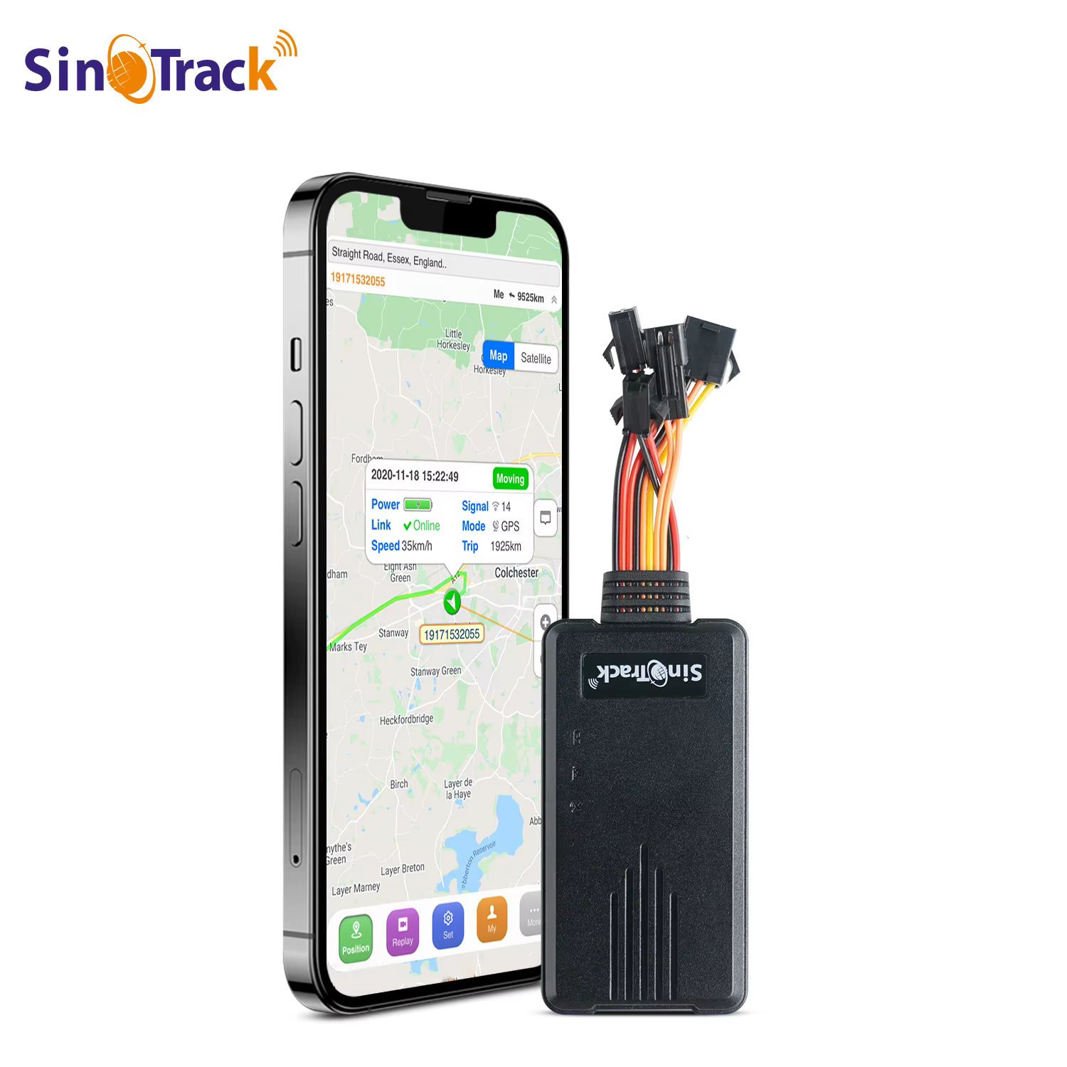 GPS Tracker ST-906 GPRS SMS dispositif de suivi GMS GPS véhicule moto Scooter localisateur télécommande avec logiciel