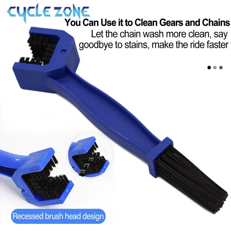 Kit de Nettoyage Portable pour Chaînes de Vélo – Brosse et Boîte
