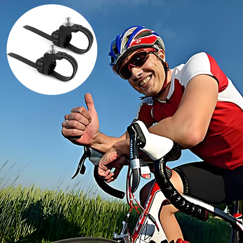 Support de fixation pour fourche de vélo en 2 parties