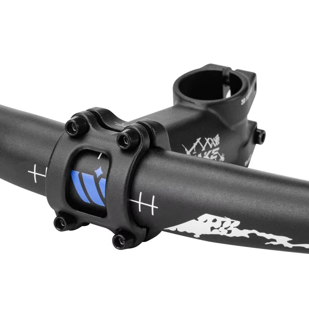 Potence ultralégère résistante pour guidon de vélo de route et VTT