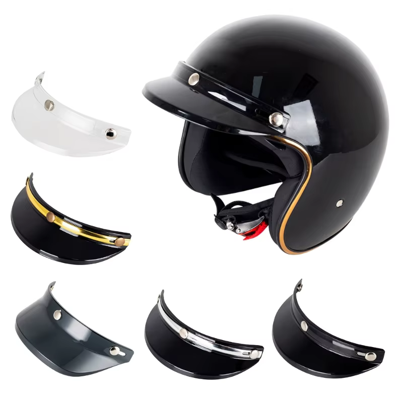 Hurbike-Pare-vent rabattable pour casque