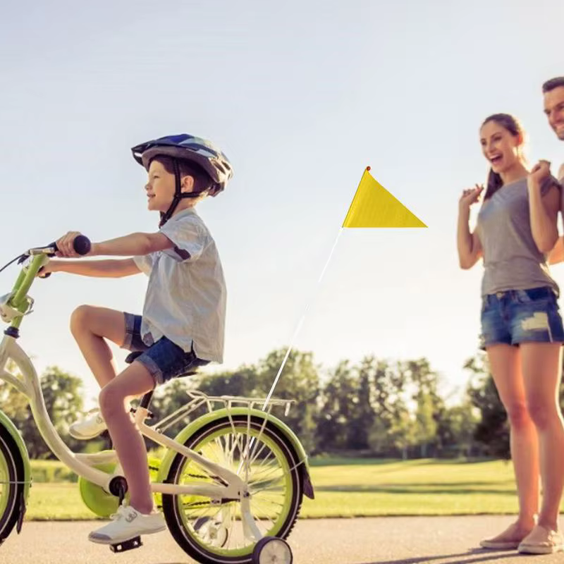 Drapeau de sécurité pour vélo de route et vtt