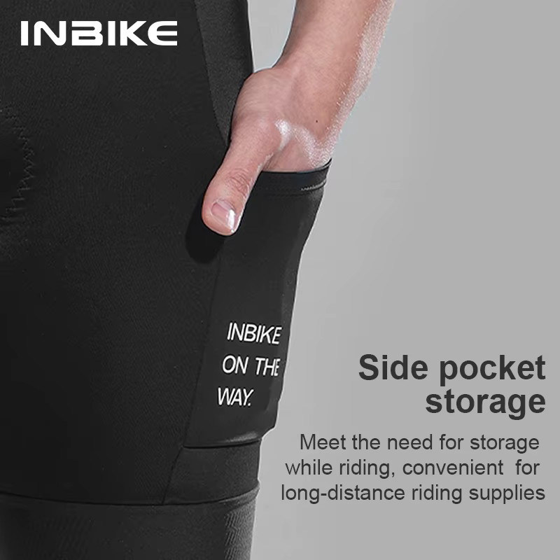 INBIKE hommes cyclisme cuissard 3D rembourré vtt vélo Shorts pantalon homme route