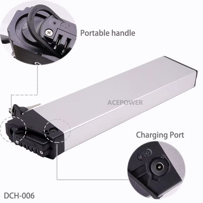 Batterie 36V Ebike pour ADO A20 A20F MATE City BIKE Fiido M1 vélo électrique pliant 36V 10.4Ah 12.5Ah 17.5Ah