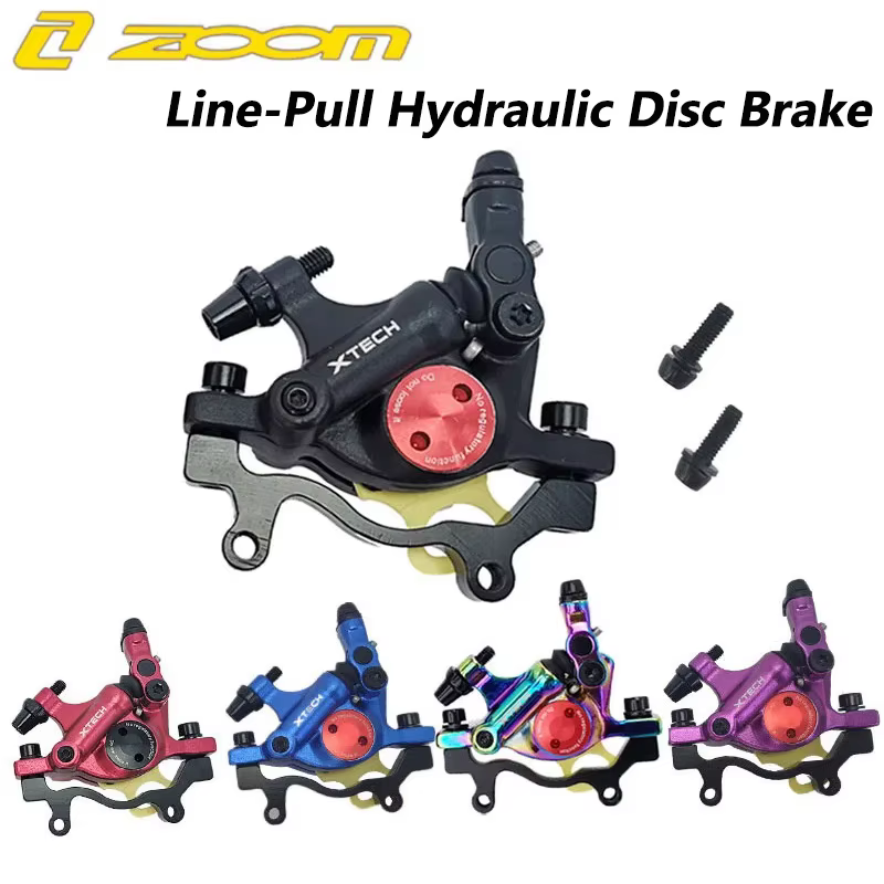 ZOOM HB-100 XTECH vtt Kit de frein à disque hydraulique pour montagne/vélo pliant électrique pinces avant arrière ​ Accessoires de vélo