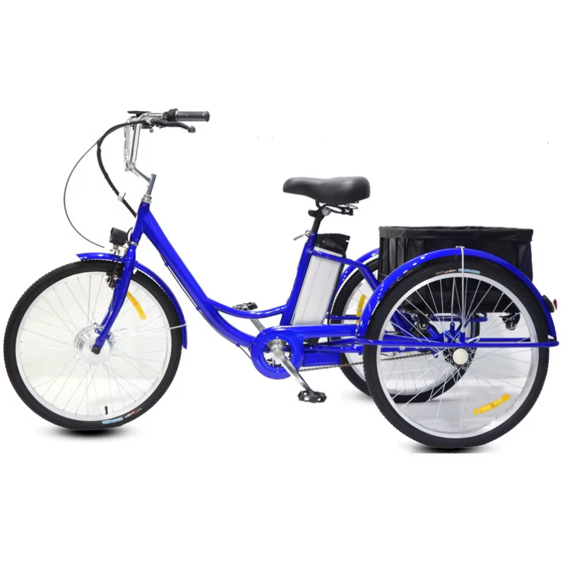 Vélo électrique à 3 roues de 24 pouces