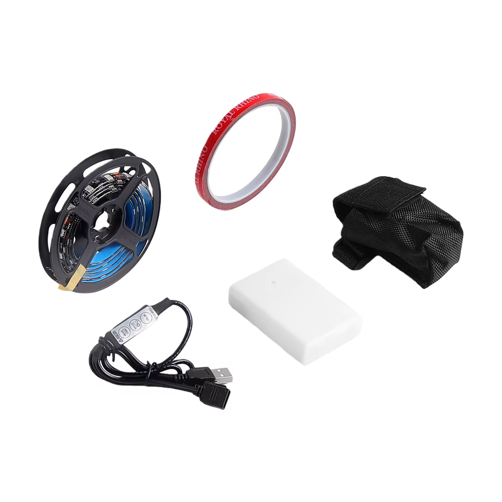 Bande lumineuse LED de sécurité pour scooter