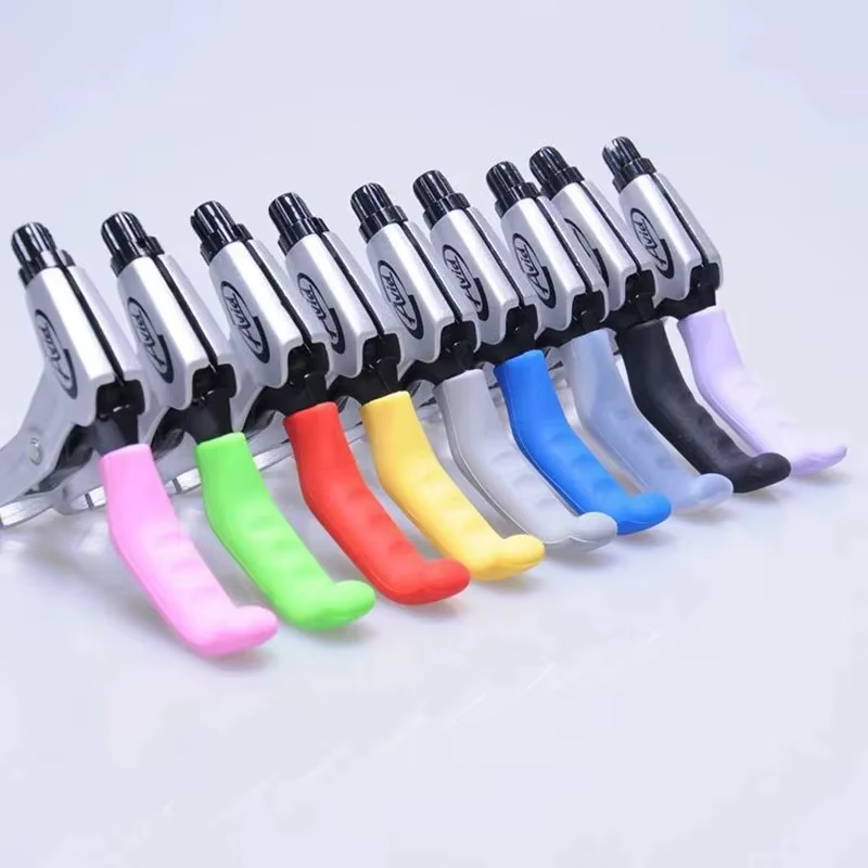 1/2/3 paires de poignées de levier de frein de vélo de protection en Silicone