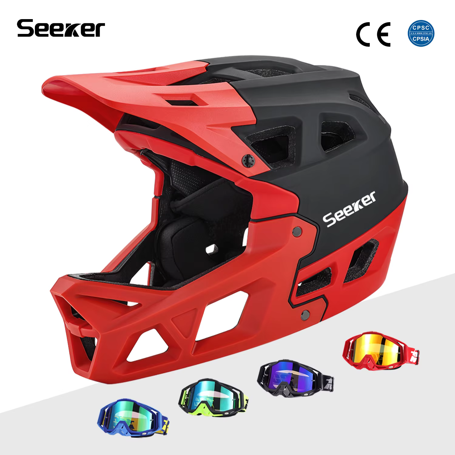 Casque de vélo tout-terrain Seeker