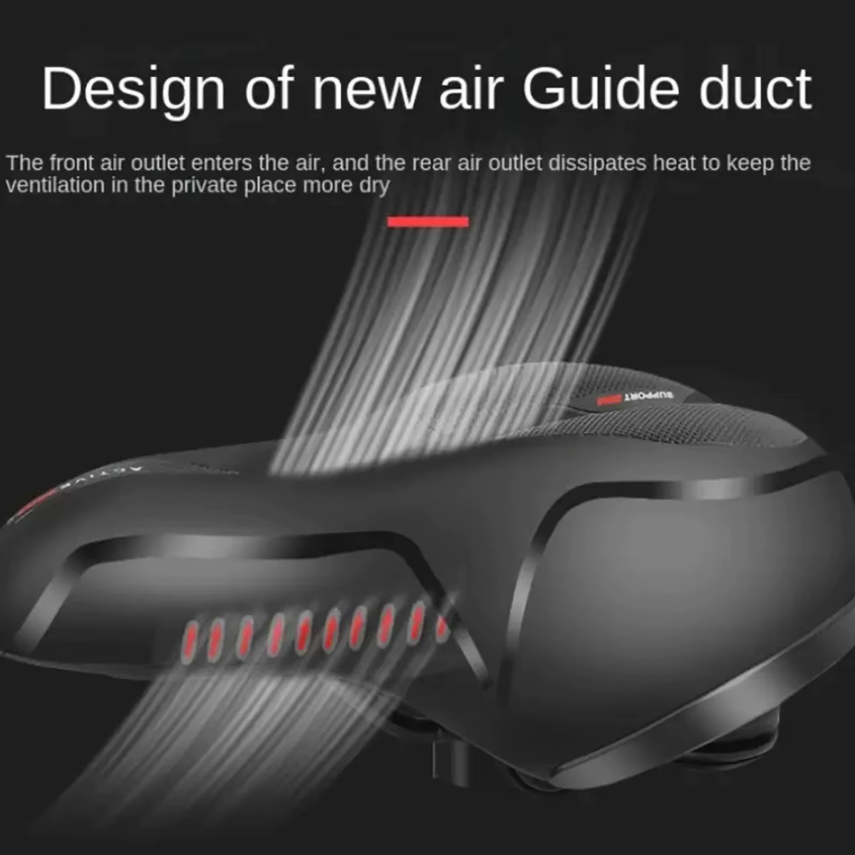 Siège de vélo siège de vélo de montagne selle rembourrée douce ultra-doux coussin de fesses confortable épaissi coussin de siège imperméable univers