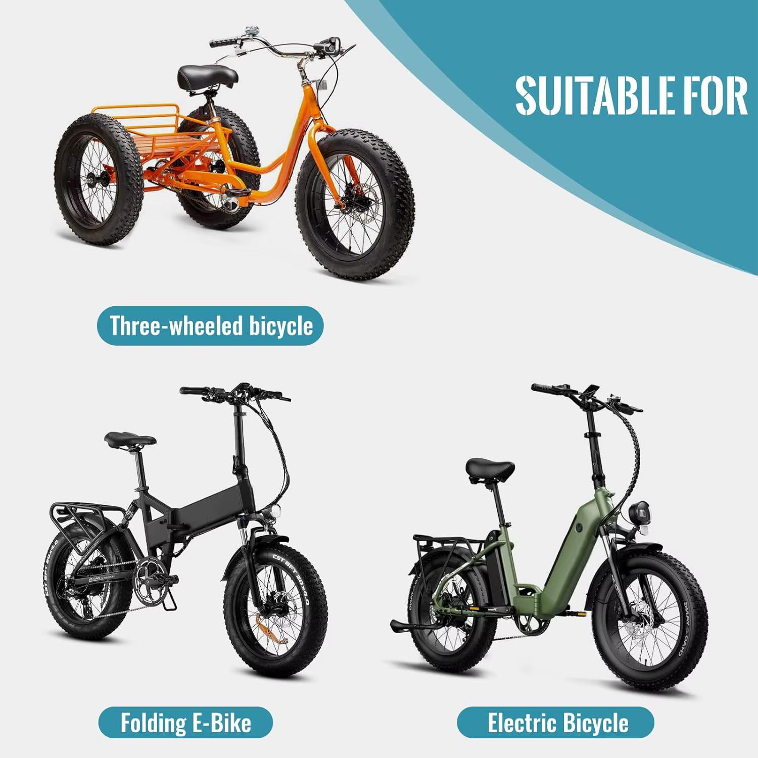 Pneu de remplacement pour vélo électrique