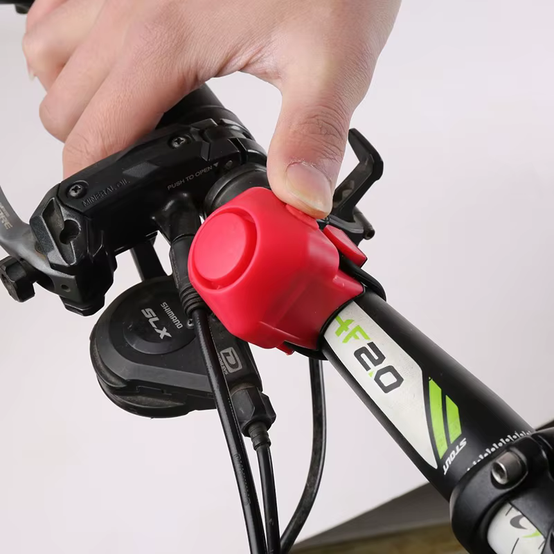 Klaxon électronique fort pour vélo, 130 db, avertissement de sécurité, sonnette électrique, sirène de Police, anneau d'alarme pour guidon de vélo, pour Scooter de cyclisme