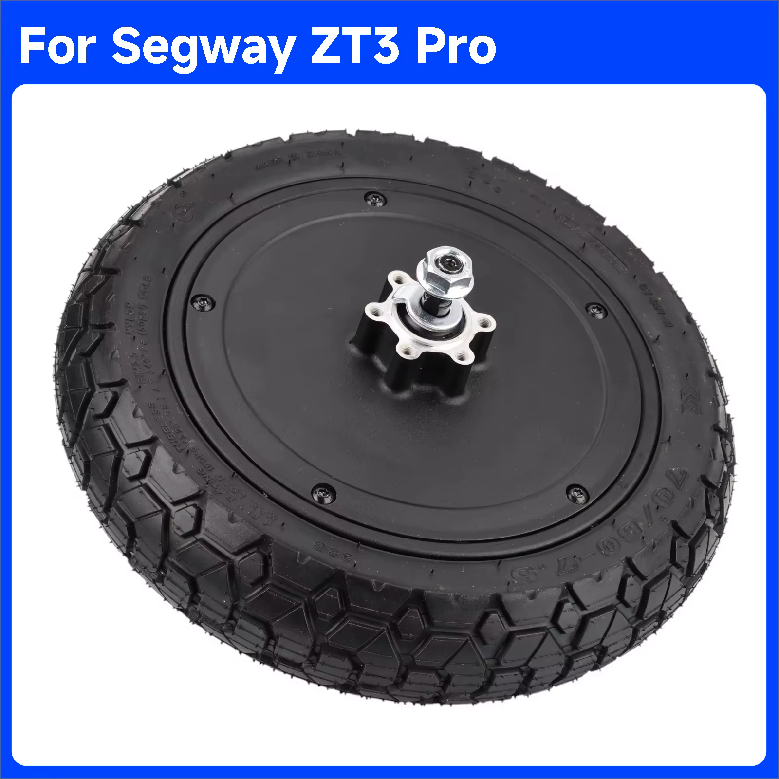Ensemble moteur roue arrière 650W d'origine pour trottinette électrique Segway ZT3/ZT3 Pro