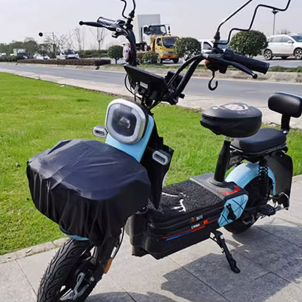 Juste imperméable pour panier de vélo électrique, doublure imperméable, convient à la plupart des paniers de vélo, kit de coussin