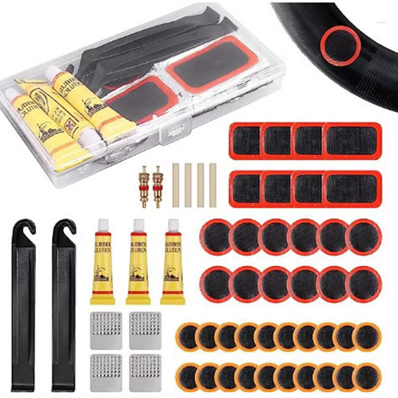 Kit de réparation de pneus plats de vélo