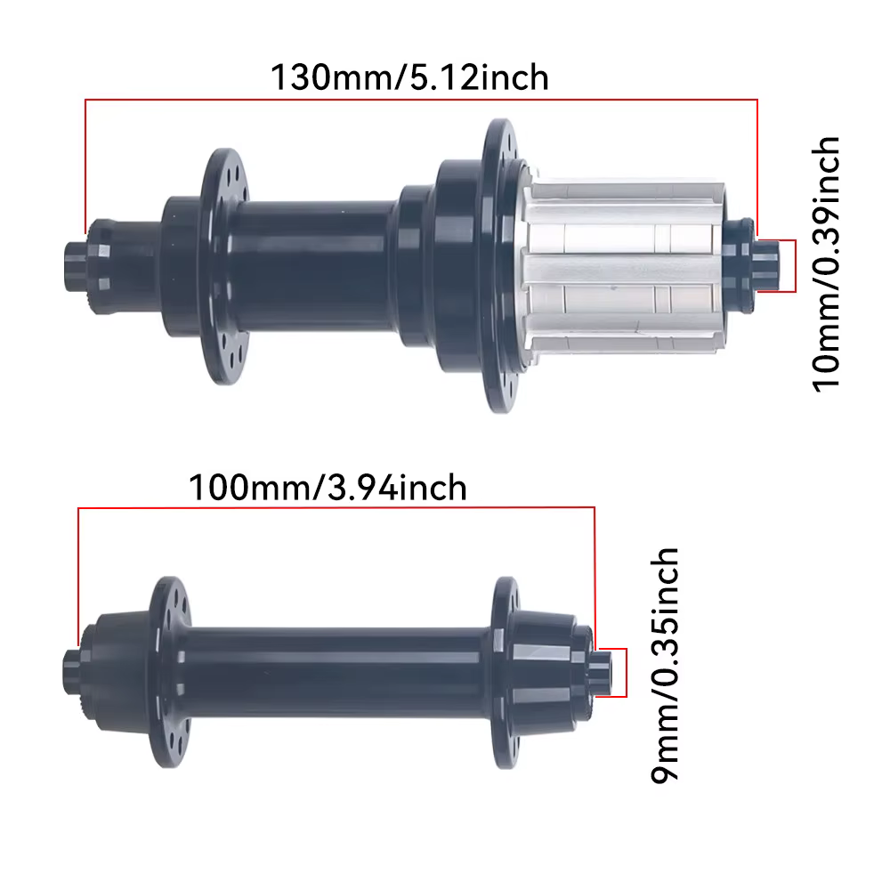 Moyeu arrière de frein j-bend V pour vélo de route HG 8-11s XDR 20H 21H 24H