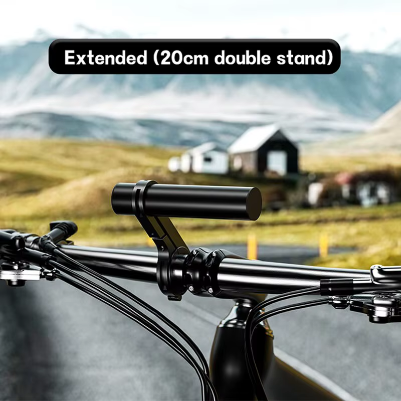 Extension de guidon de vélo multifonctionnelle