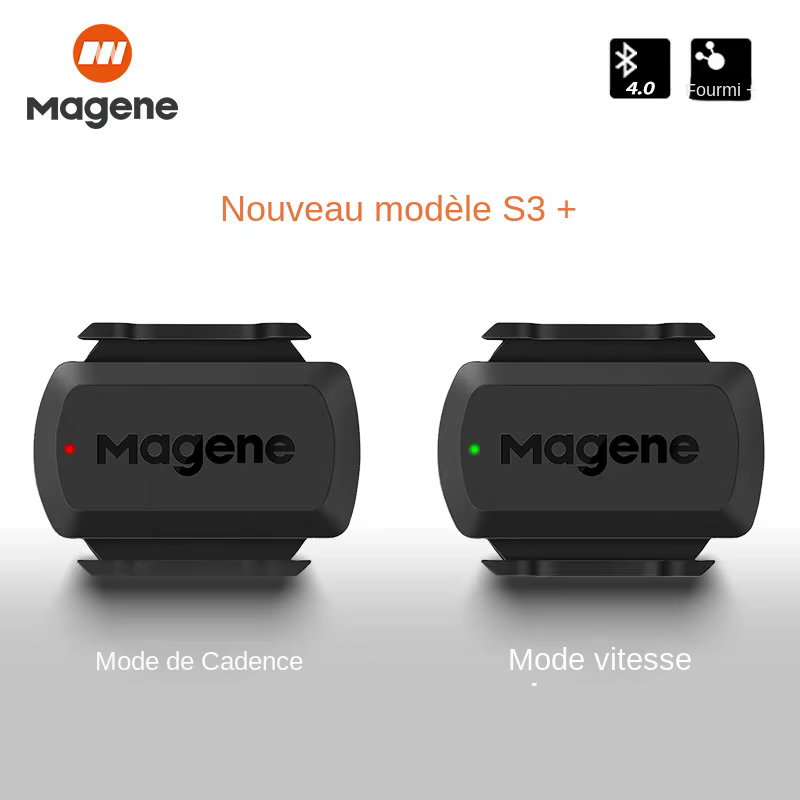 Magene S3 + capteur de Cadence de vitesse ANT Bluetooth ordinateur compteur