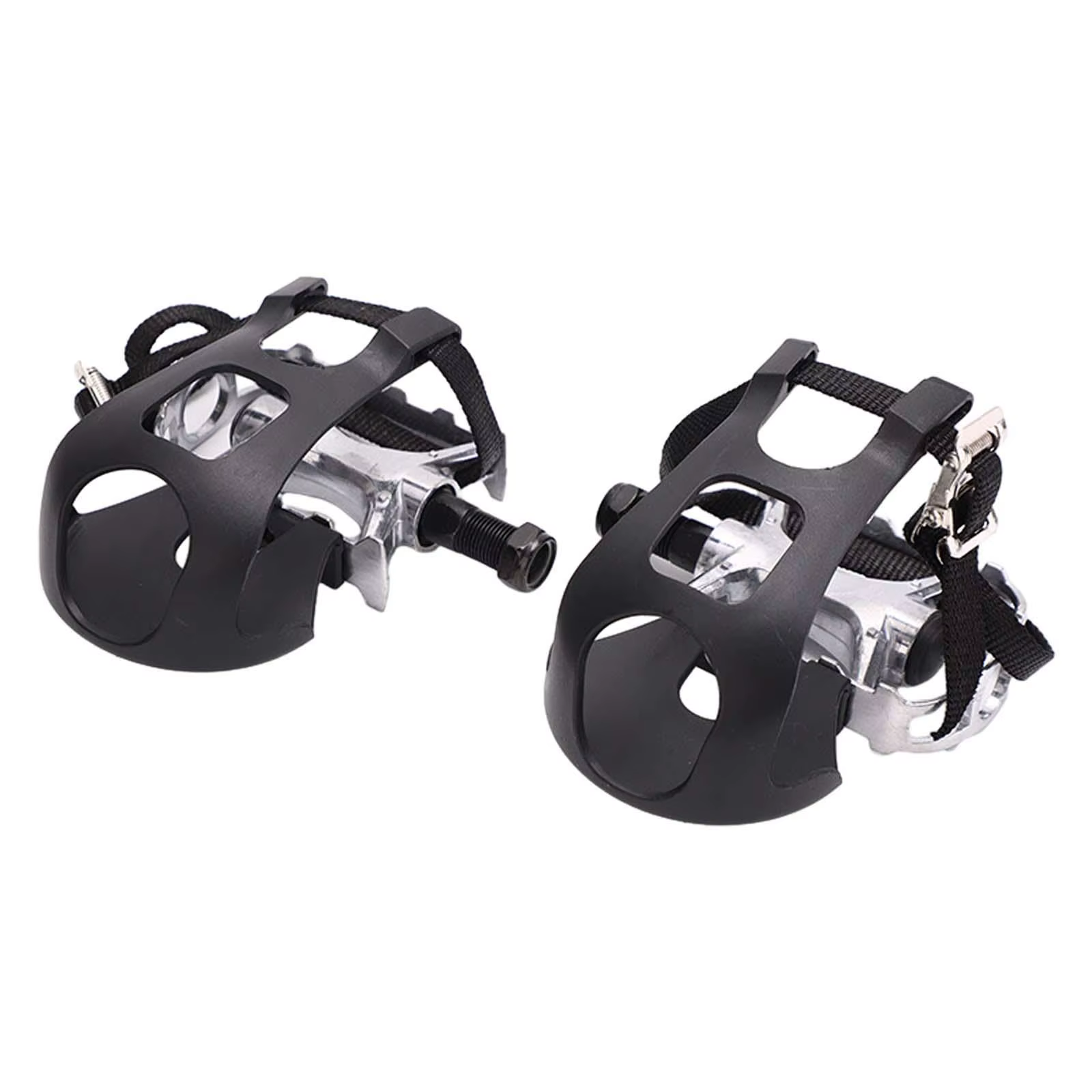 Pédales de vélo d'exercice avec Clips et sangles