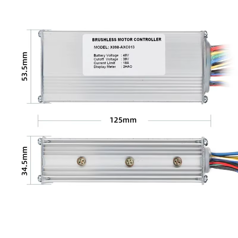 ABLN - Carte de commande de remplacement 48V pour vélo électrique Engwe EP2 Pro