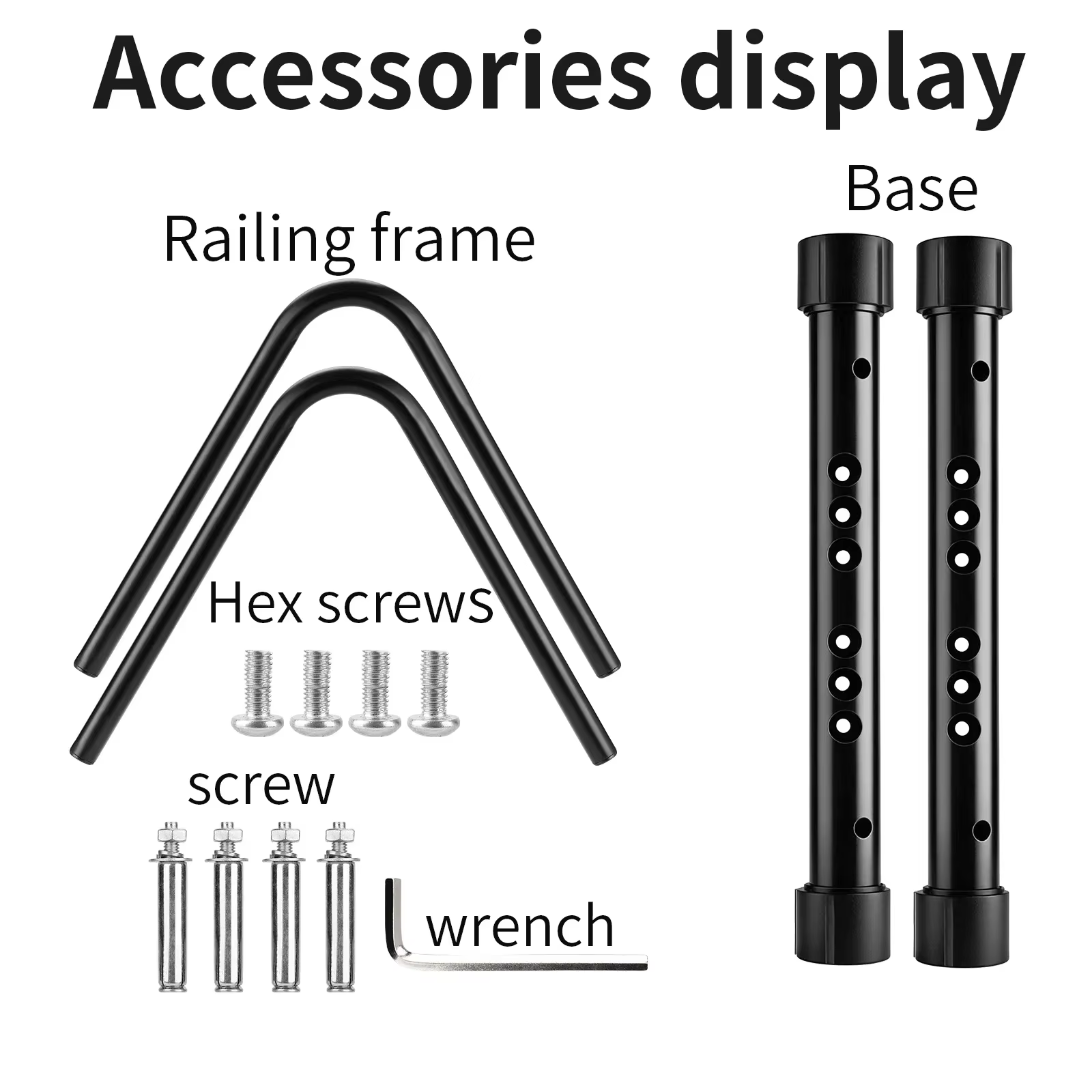 Support de stationnement vertical TOSUOD pour vélos, réglable, antidérapant, en acier à haute teneur en carbone, accessoires de vélo