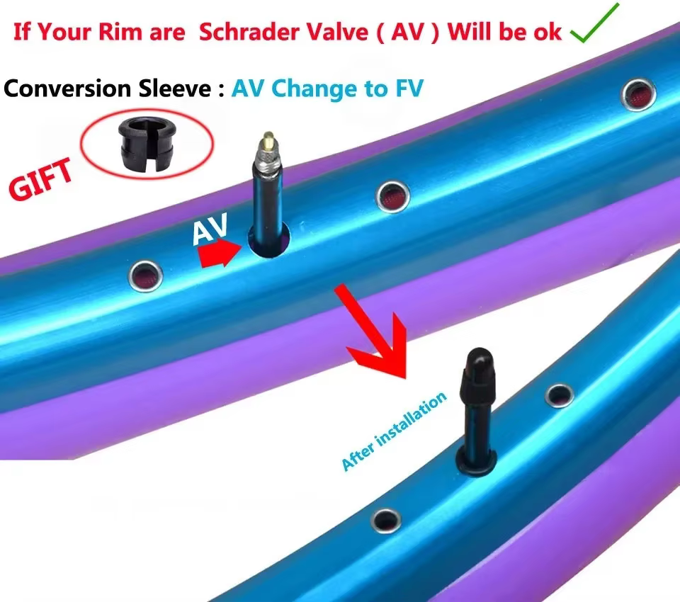 Chambres à air pour VTT LQ.LEQI Lechler – Pneus universels ultra-légers en TPU de 26/27