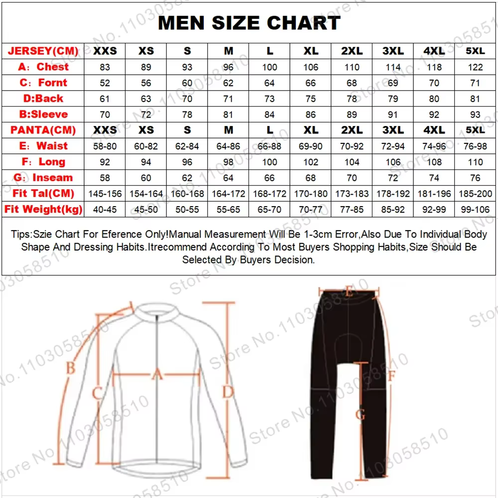 Maillot d'hiver en polaire thermique pour hommes