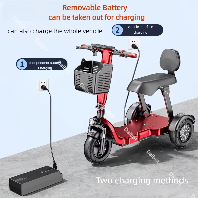 Tricycle électrique Parent enfant