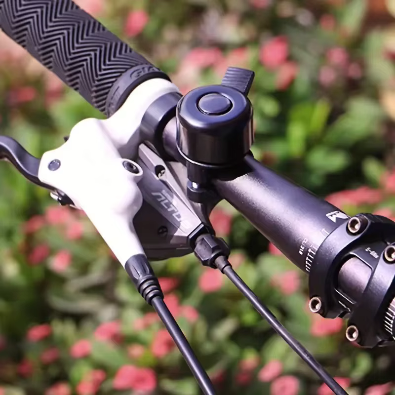 Sonnette de vélo vtt avec support AirTag intégré