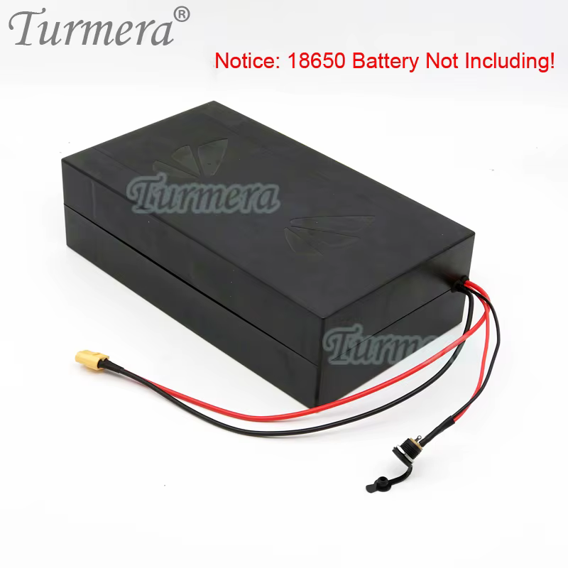 Turmera 13S 48V 52V boîtier de batterie de vélo électrique 13S6P 18650 support avec soudage Nickel 30A BMS pour