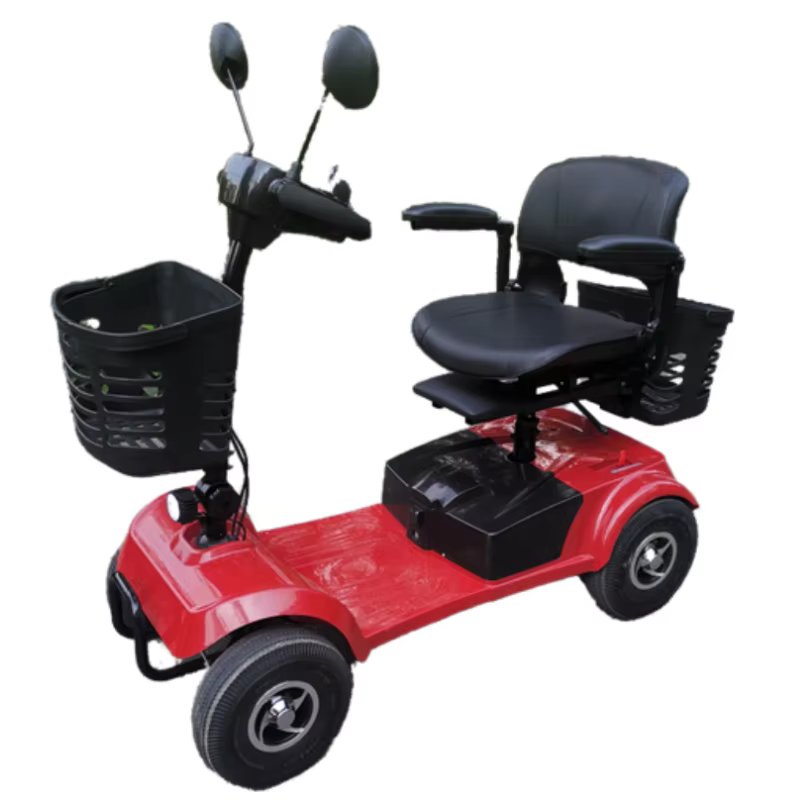 Trottinette Électrique Pliable avec Siège pour Parents et Enfants